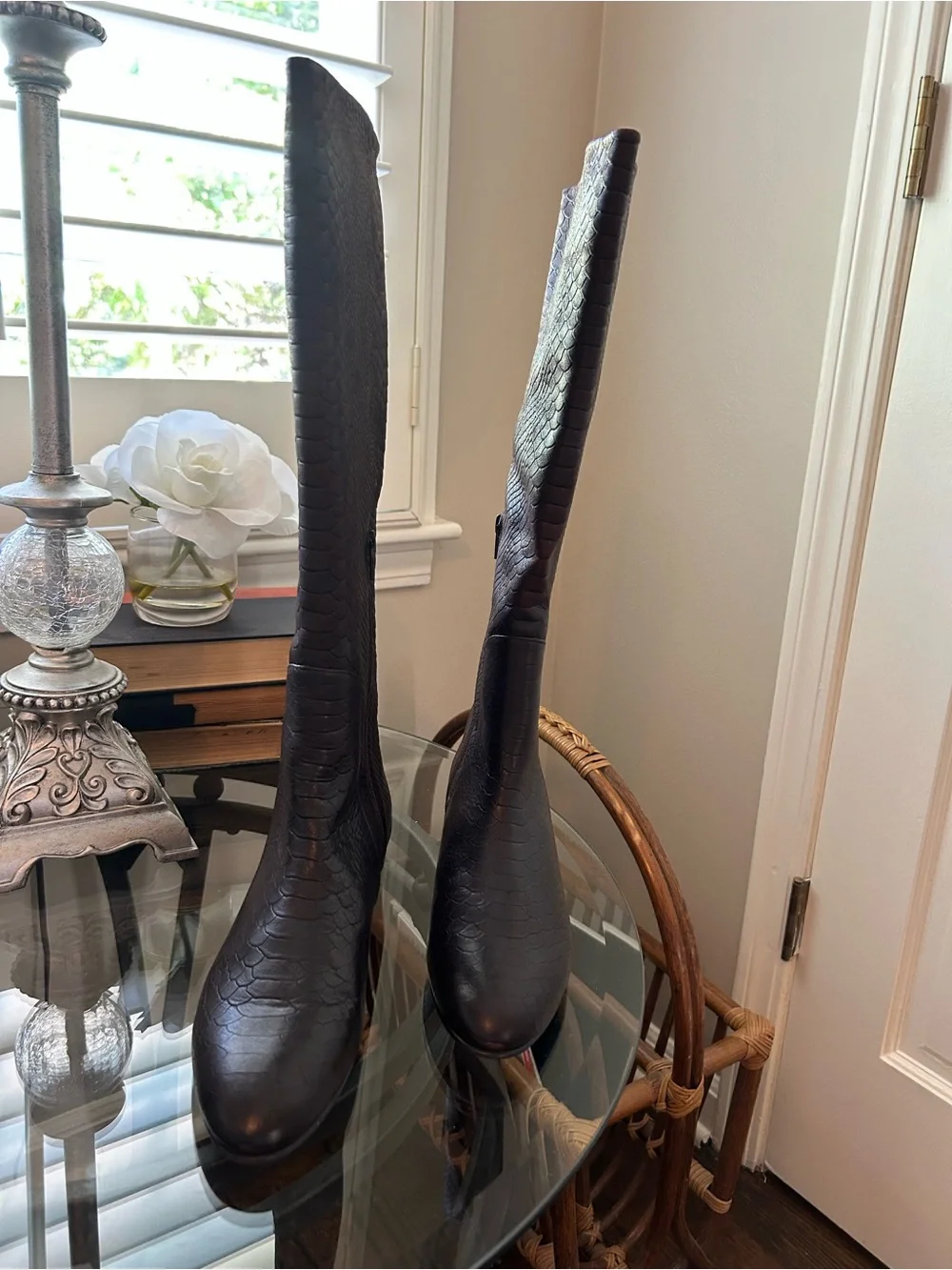 Stuart Weitzman brown Knee Boots